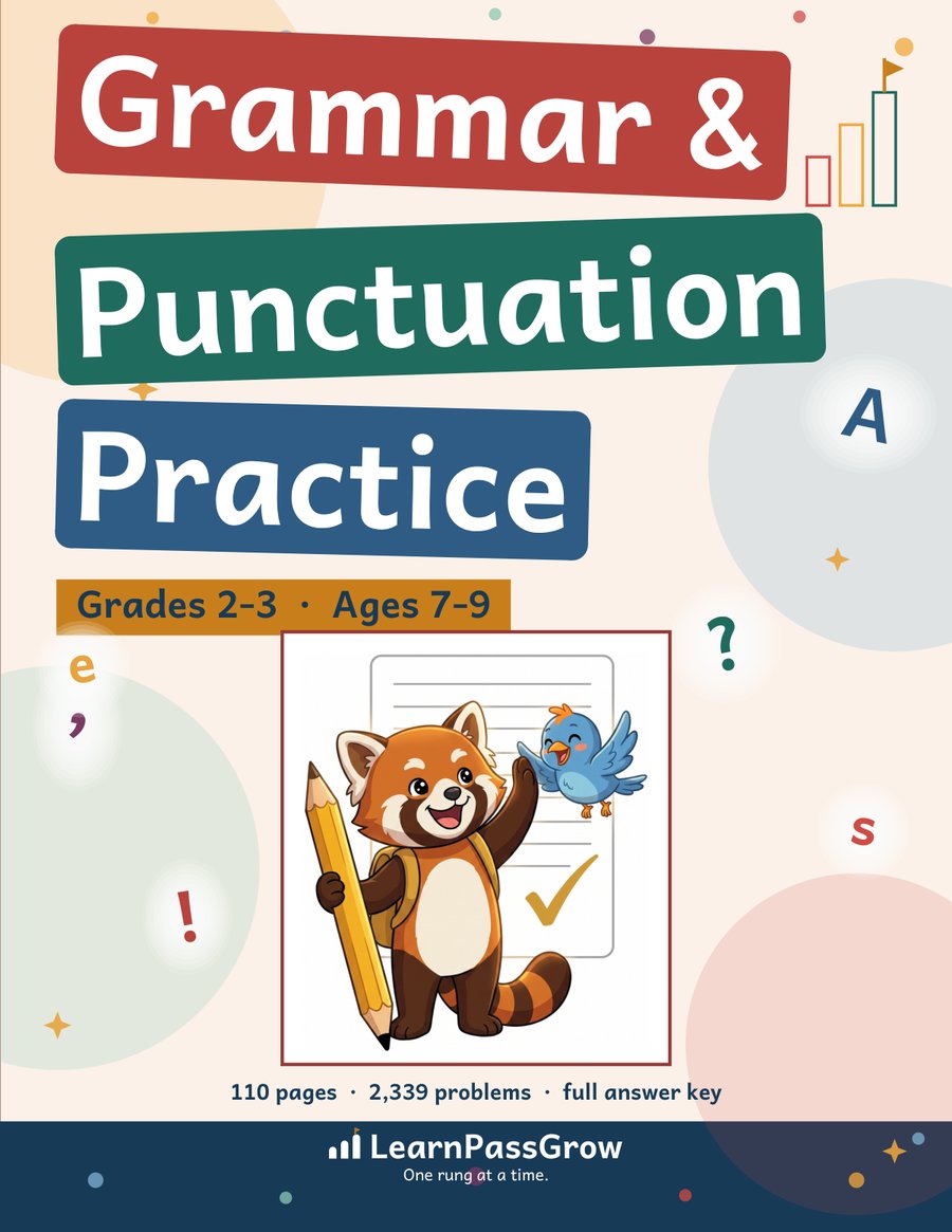 Grammar & Punctuation Practice — front cover