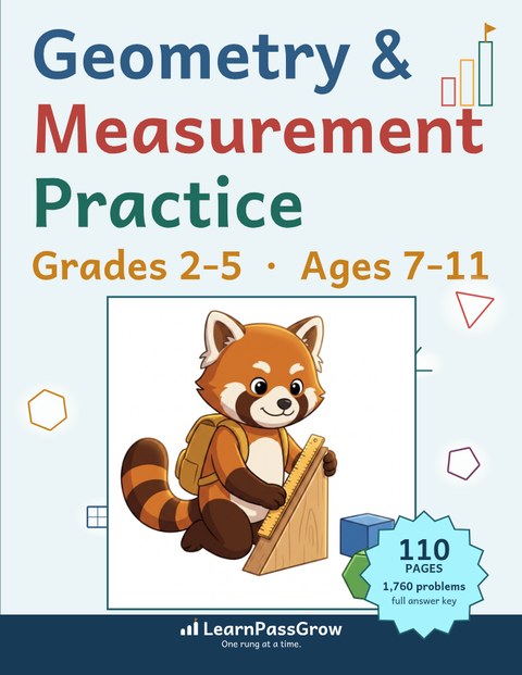 Geometry & Measurement Practice — book cover