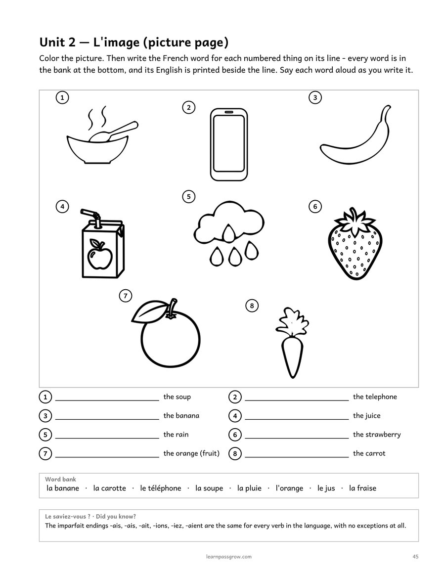 The French Ladder — Basic User, Module 4 of 5 — inside page 4